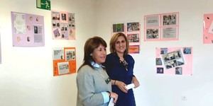 Inauguran exposición sobre mujeres en la ciencia en El Casar