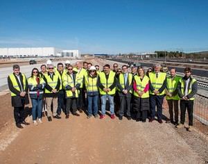 Avanza la construcción de la terminal intermodal en la Ciudad del Transporte