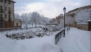 Molina de Aragón, con -9,9 grados, marca la tercera temperatura más baja del país