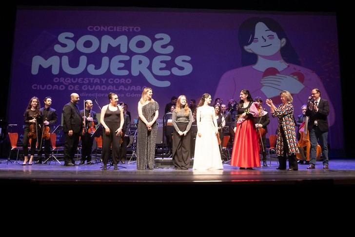 Éxito total en el concierto 'Somos Mujeres' en Guadalajara por el Día de la Mujer