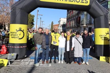 Pablo Padorno y Beatriz Bienvenido triunfan en la San Silvestre más concurrida de Guadalajara