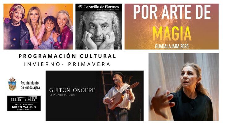 Comienza la venta de entradas para la programación cultural de invierno-primavera en el Teatro Buero Vallejo