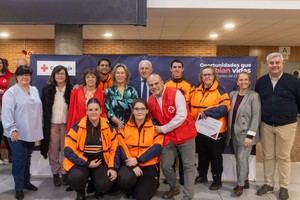 Cruz Roja reconoce a Protección Civil de Guadalajara en el Día del Voluntariado