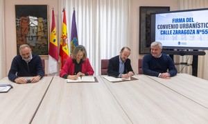 Acuerdo para construir 450 viviendas en la calle Zaragoza de Guadalajara