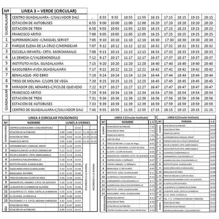 Servicios mínimos para la HUELGA de AUTOBUSES en Cabanillas durante el 28 y 29 de noviembre 