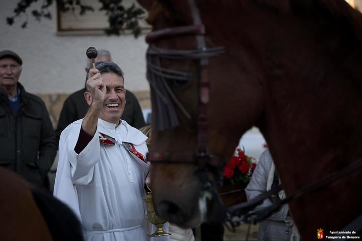 Yunquera de Henares celebra San Antón, patrón de los animales