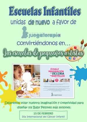 La Escuela Infantil Municipal de Yunquera de Henares se une a la iniciativa de la Fundaci&#243;n Juegaterapia