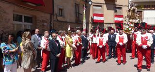 La presidenta de la Diputación asiste a la fiesta del Carmen en Molina, de Interés Turístico Regional