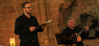 El concierto de Breogán Prego y José Antonio Vega homenajea a las compositoras y a los vihuelistas en Sigüenza