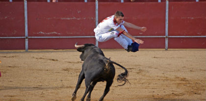 Sergio de Trillo, busca ser el mejor recortador joven de Castilla-La Mancha